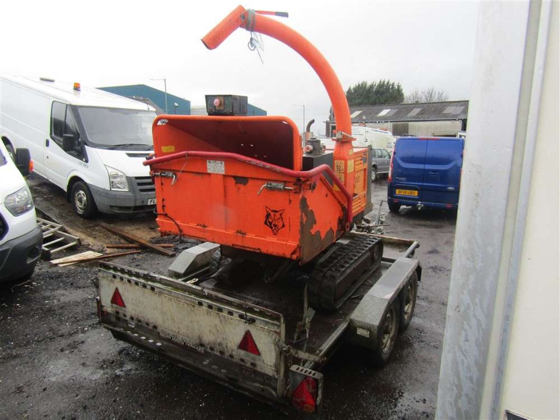 Timberwolfe TW 190TR Woodchipper c/w Trailer (Direct Council) - Image 4 of 6