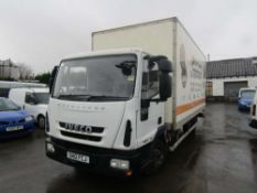 2012 12 reg Iveco ML75E16 Box Van (Non Runner)