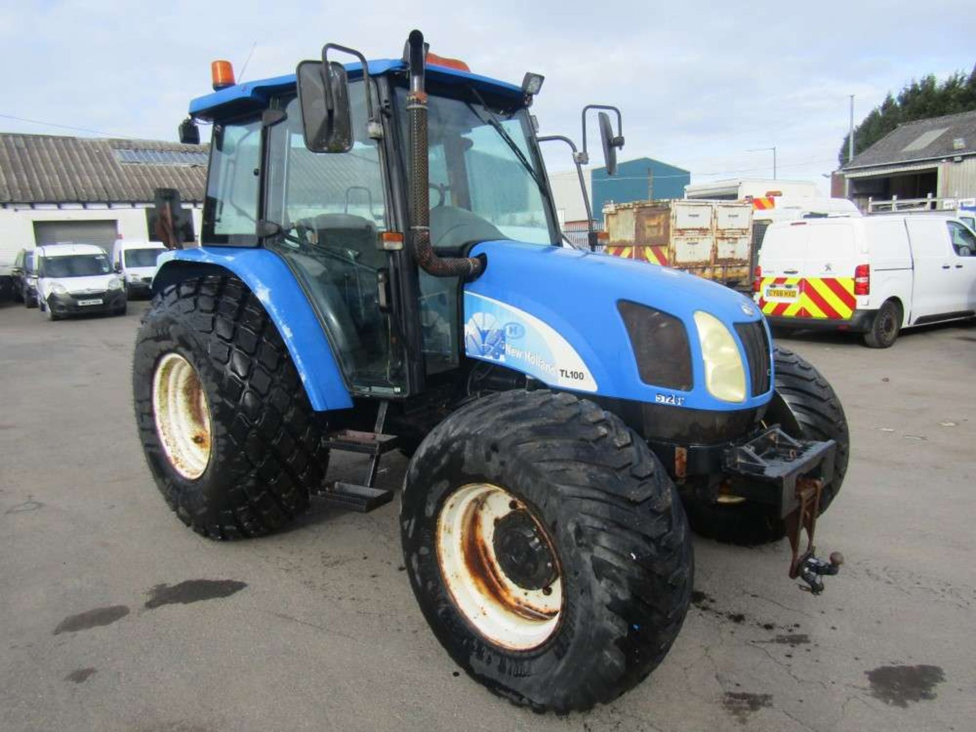 2006 06 reg New Holland TL100A Tractor (Direct Council) - Image 2 of 6