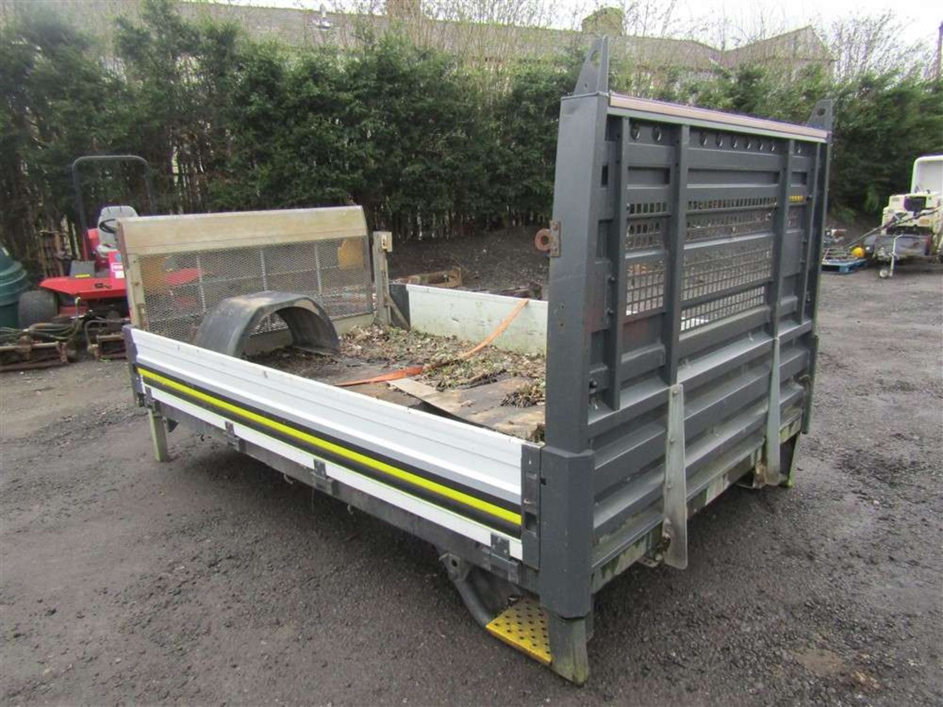 Flat Bed Off Transit c/w Hydraulic Tail Gate