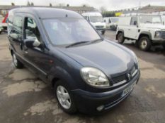 2005 05 reg Renault Kangoo Expression DCI 80