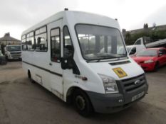 2008 58 reg Ford Transit 115 Minibus (Runs & Drives But Has Engine Issues) (Direct Council)