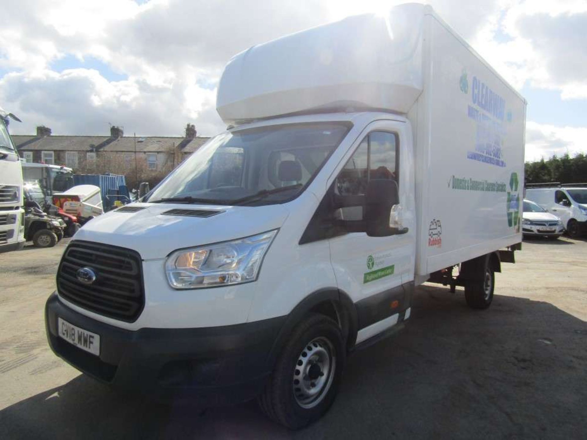 2018 18 reg Ford Transit 350 Luton LWB (On VCAR) - Image 2 of 7