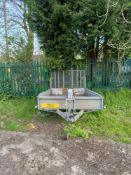 Twin Axle Plant Trailer (Direct Council) (Sold on Site - Location Leek)