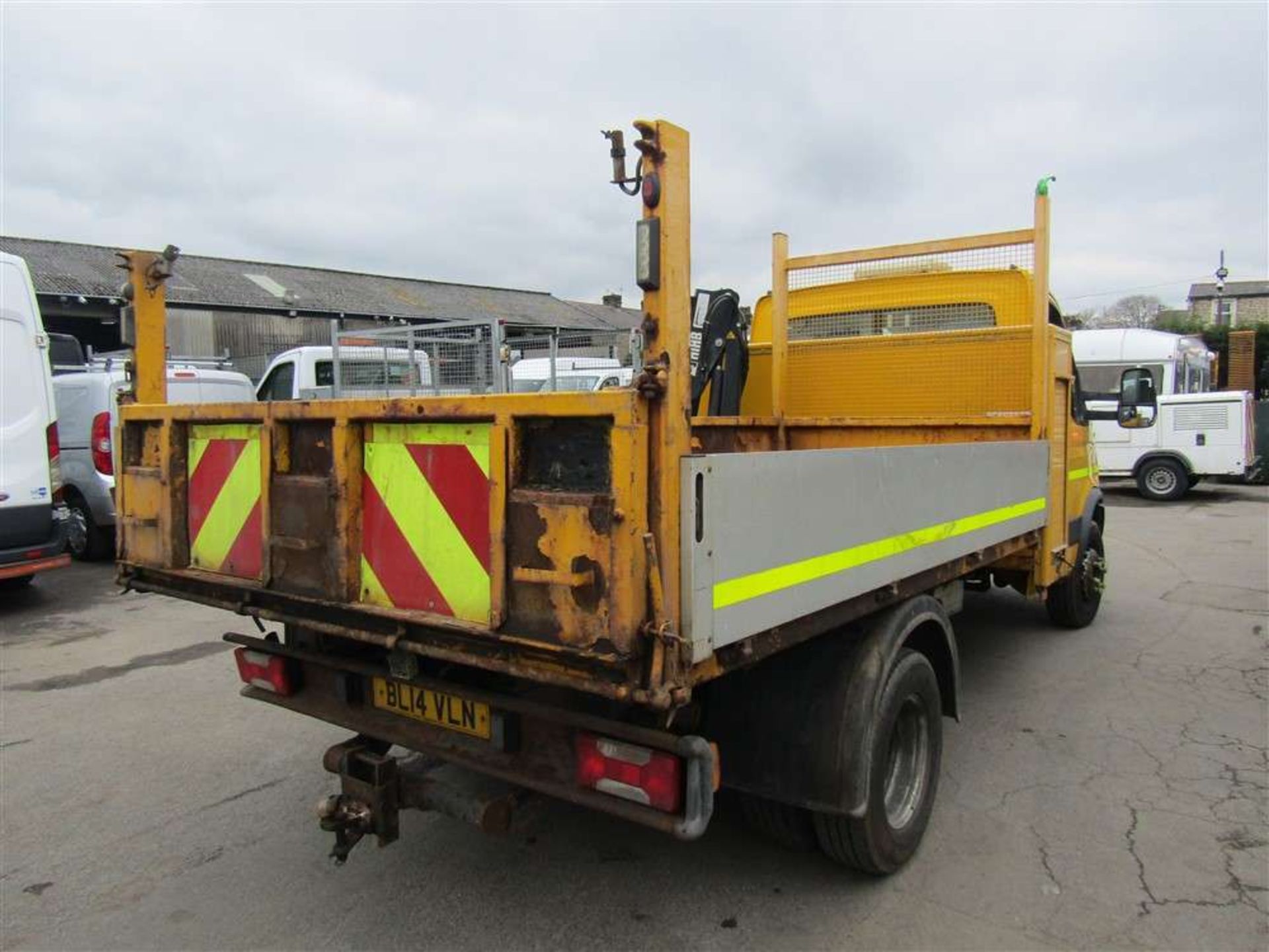 2014 14 reg Iveco Daily 70C17 Tipper c/w Hiab (Runs - Head Gasket Gone) (Direct Council) - Image 4 of 6