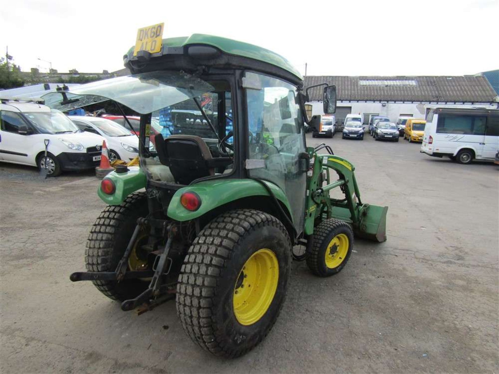 60 reg John Deere 3720 E Hydro Tractor c/w 300 CX Loader (Direct Council) - Image 4 of 5