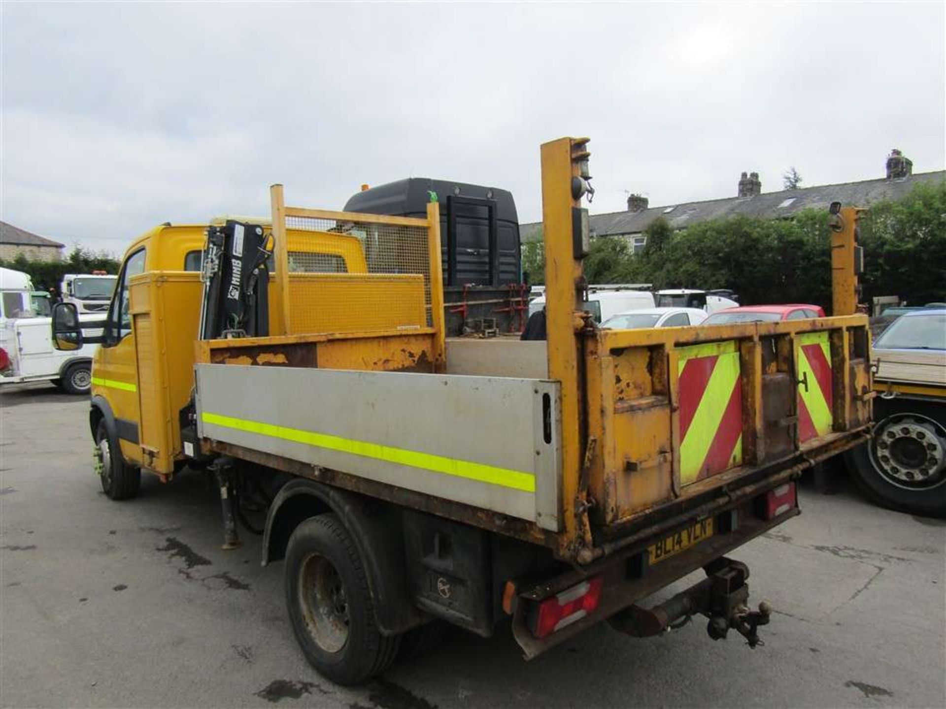 2014 14 reg Iveco Daily 70C17 Tipper c/w Hiab (Runs - Head Gasket Gone) (Direct Council) - Image 3 of 6