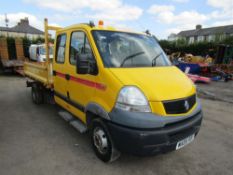 2005 05 reg Renault B120 6 ton Crew Cab Tipper