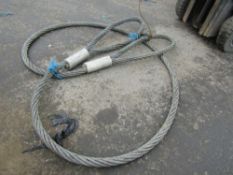 50T x 10m Wire Rope Sling (Direct Gap)