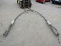 50T x 8m Wire Rope Sling (Direct Gap)