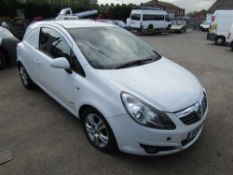 2010 10 reg Vauxhall Corsa Sportive CDTI Van (Non Runner)