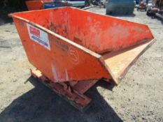 1200 ltr Fork Lift Tipping Skip (Direct Gap)