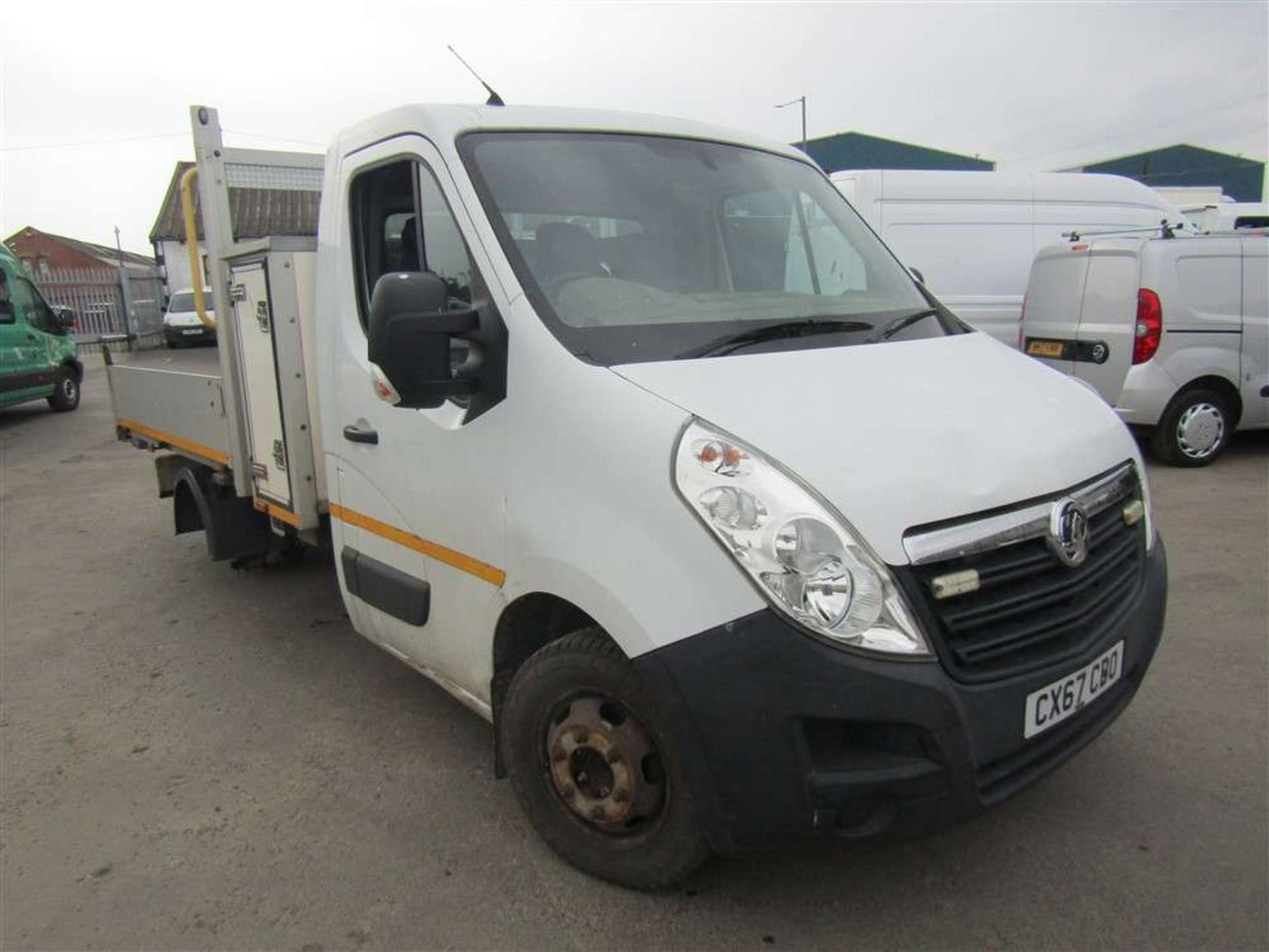 2017 17 reg Vauxhall Movano L3H1 R3500 CDTI Tipper (No Rear Axel) (Direct Council)