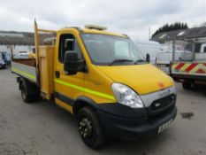 2014 14 reg Iveco Daily 70C17 Tipper c/w Hiab (Runs - Head Gasket Gone) (Direct Council)