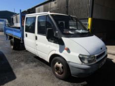 2004 04 reg Ford Transit 350 LWB Double Cab Tipper (Direct Council)