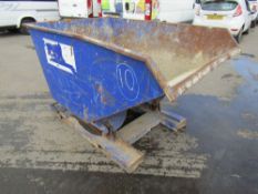 1200 ltr Fork Lift Tipping Skip (Direct Gap)