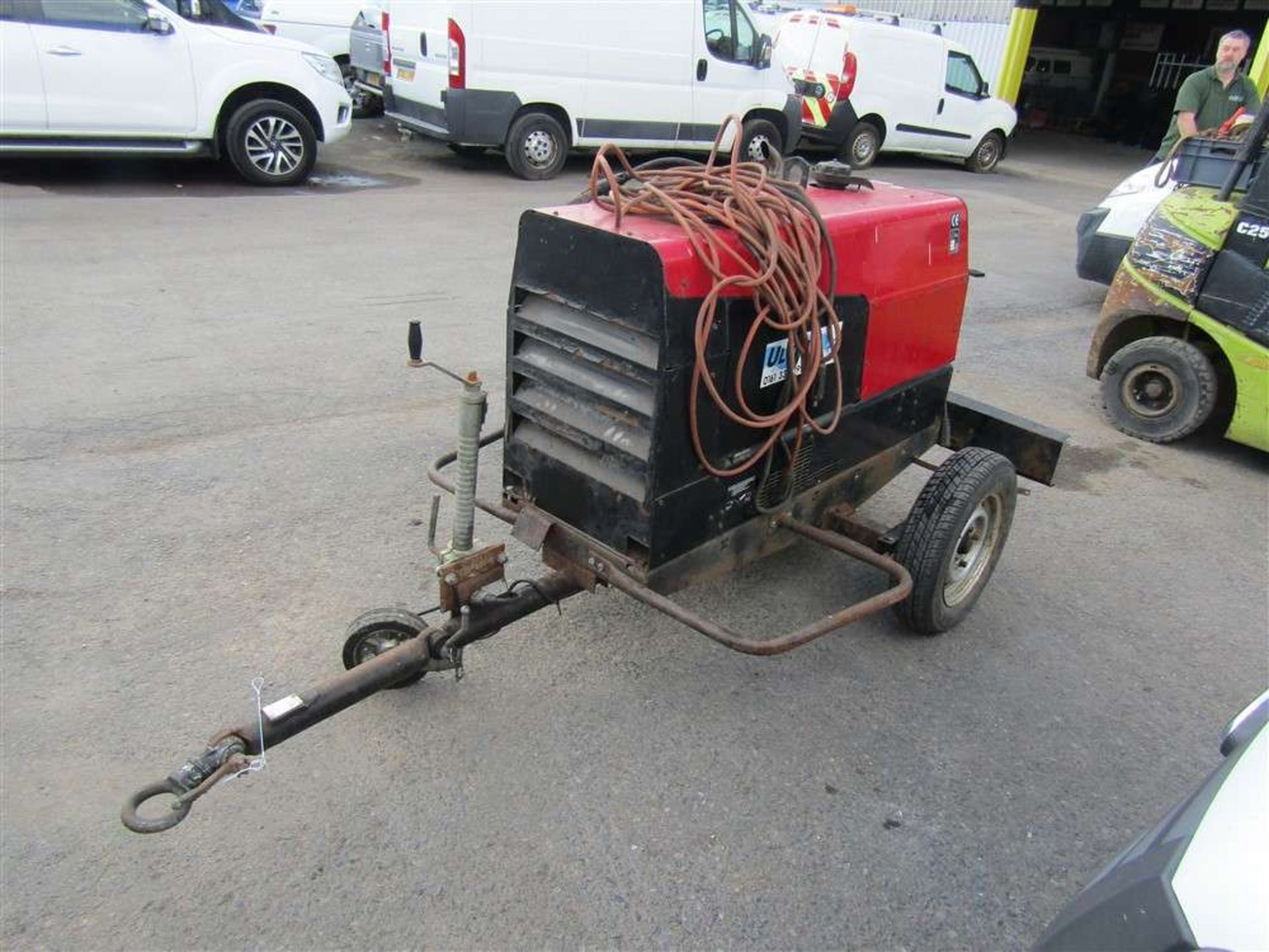 Lincoln Electric Ranger 30S D Welder Generator Trailer - Image 3 of 5