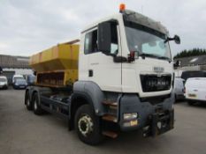 2013 63 reg MAN TG526.360 6x6 Gritter with Schmidt Stratos Body (Direct Council)