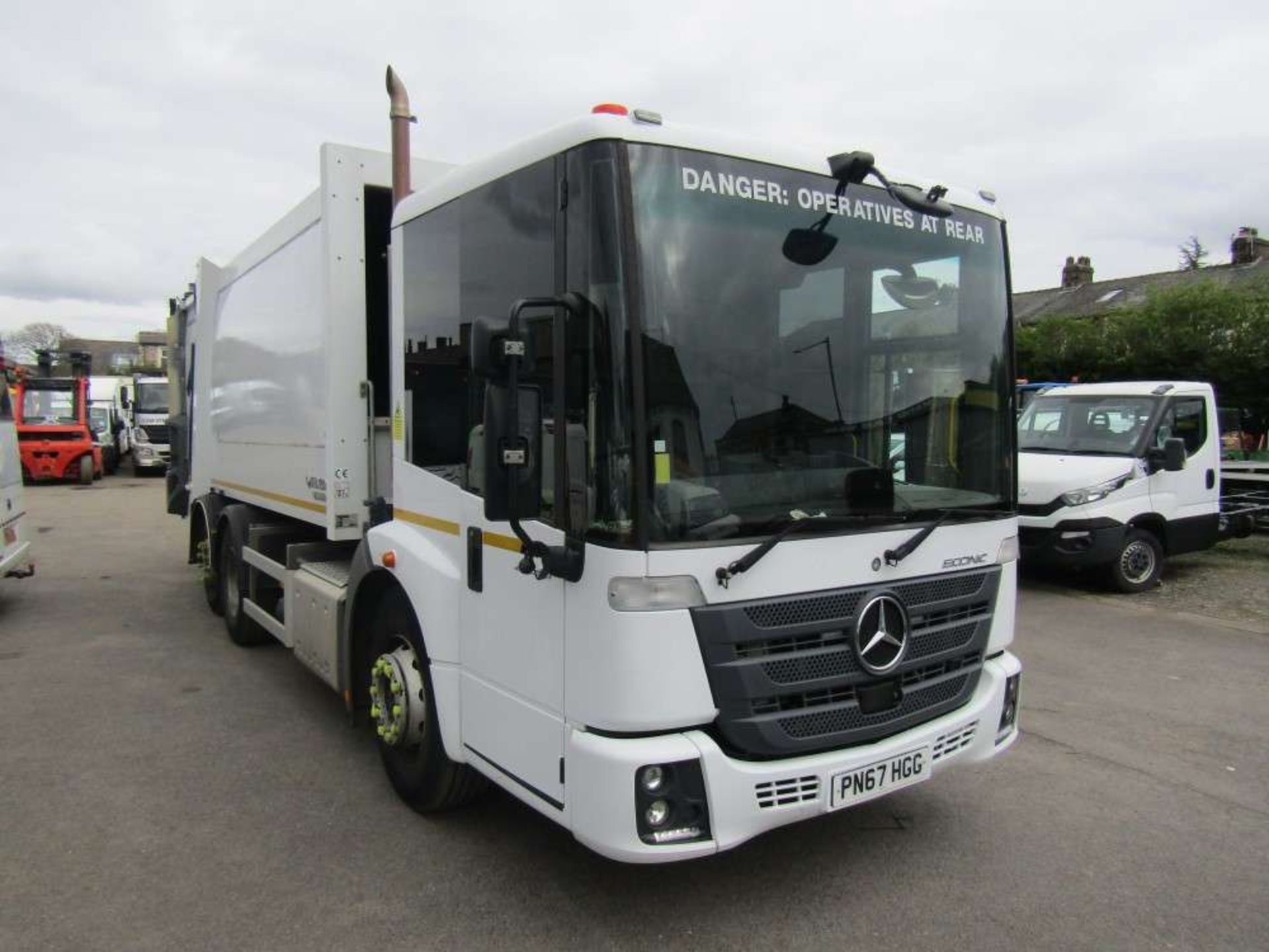 2017 67 reg Mercedes Econic 2630 Refuse Wagon