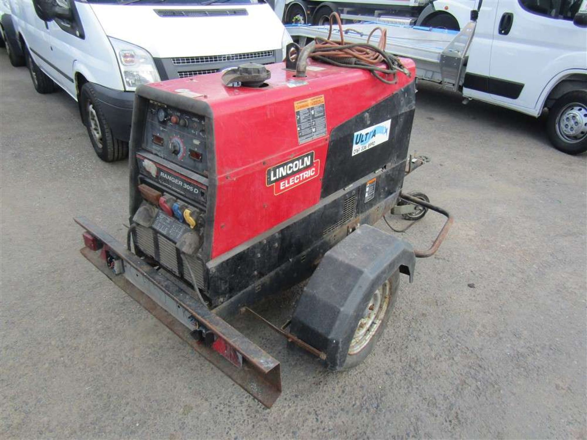 Lincoln Electric Ranger 30S D Welder Generator Trailer