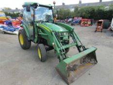 60 reg John Deere 3720 E Hydro Tractor c/w 300 CX Loader (Direct Council)