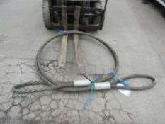 25T x 10m Wire Rope Sling (Direct Gap)