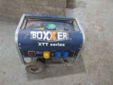 Boxer XTT Petrol 2.8kva Dual Voltage Generator