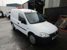 2011 11 reg Vauxhall Combo 2000 CDTI 16v (Direct United Utilities Water)