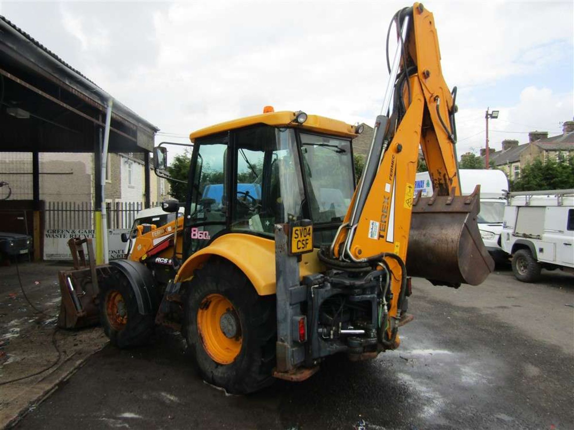 2004 04 reg Terex Fermec 860 SX 4 x 4 Back Hoe Loader c/w 4 in 1 Bucket (Direct Council) - Image 3 of 7