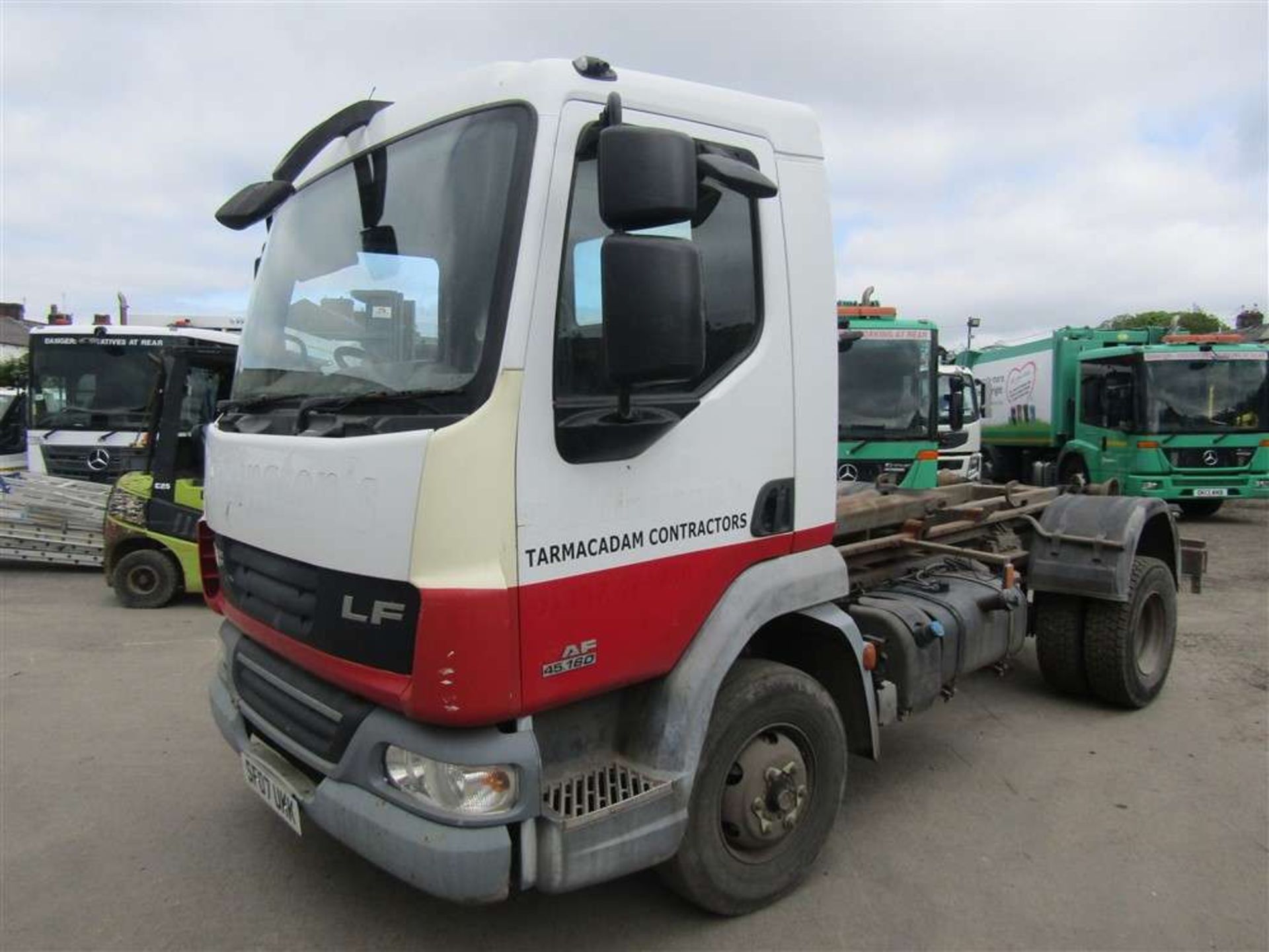 2007 07 reg Daf 45.160 Hooklift - Image 2 of 6