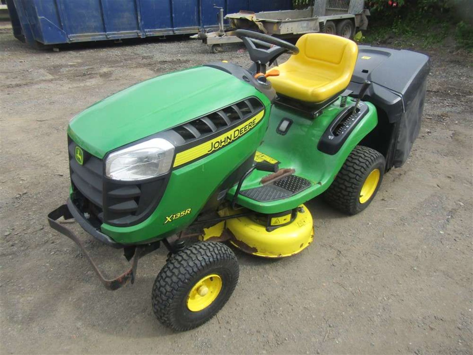 John Deere X35R Mower c/w Grass Collector - Image 2 of 5