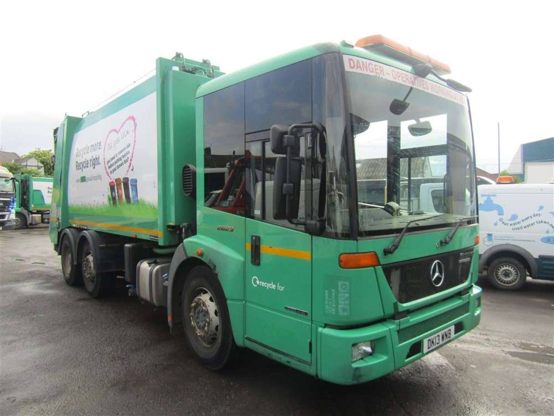 2013 13 reg Mercedes Econic 2629 Refuse Wagon (Direct Council)