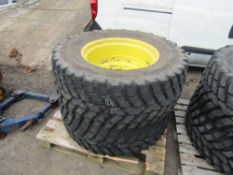 Set of Tractor Wheels & Tyre (Direct Council)