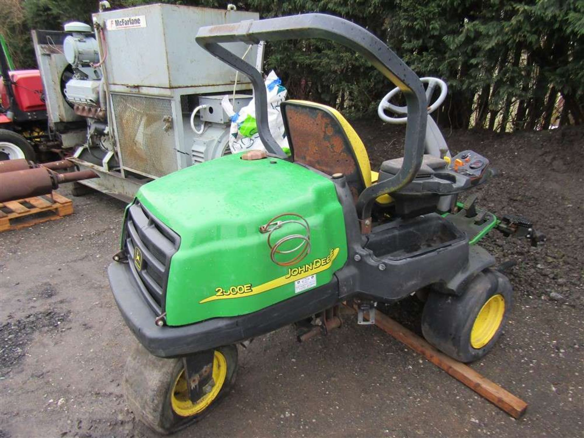 John Deere 2500E Diesel Mower - Image 4 of 4