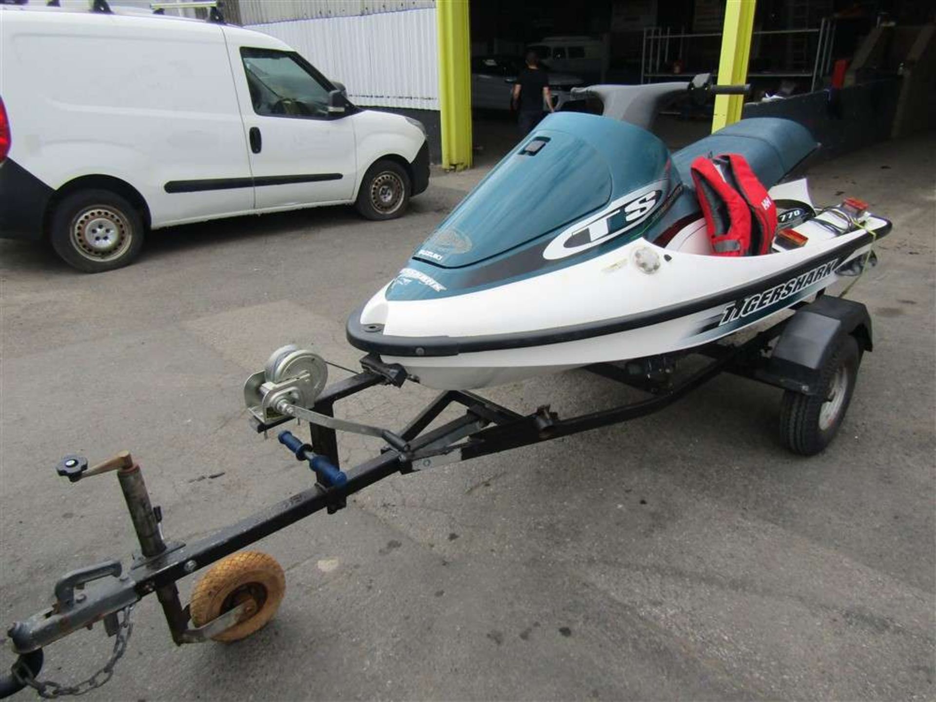 Suzuki Tiger Shark 770cc Jet Ski & Trailer