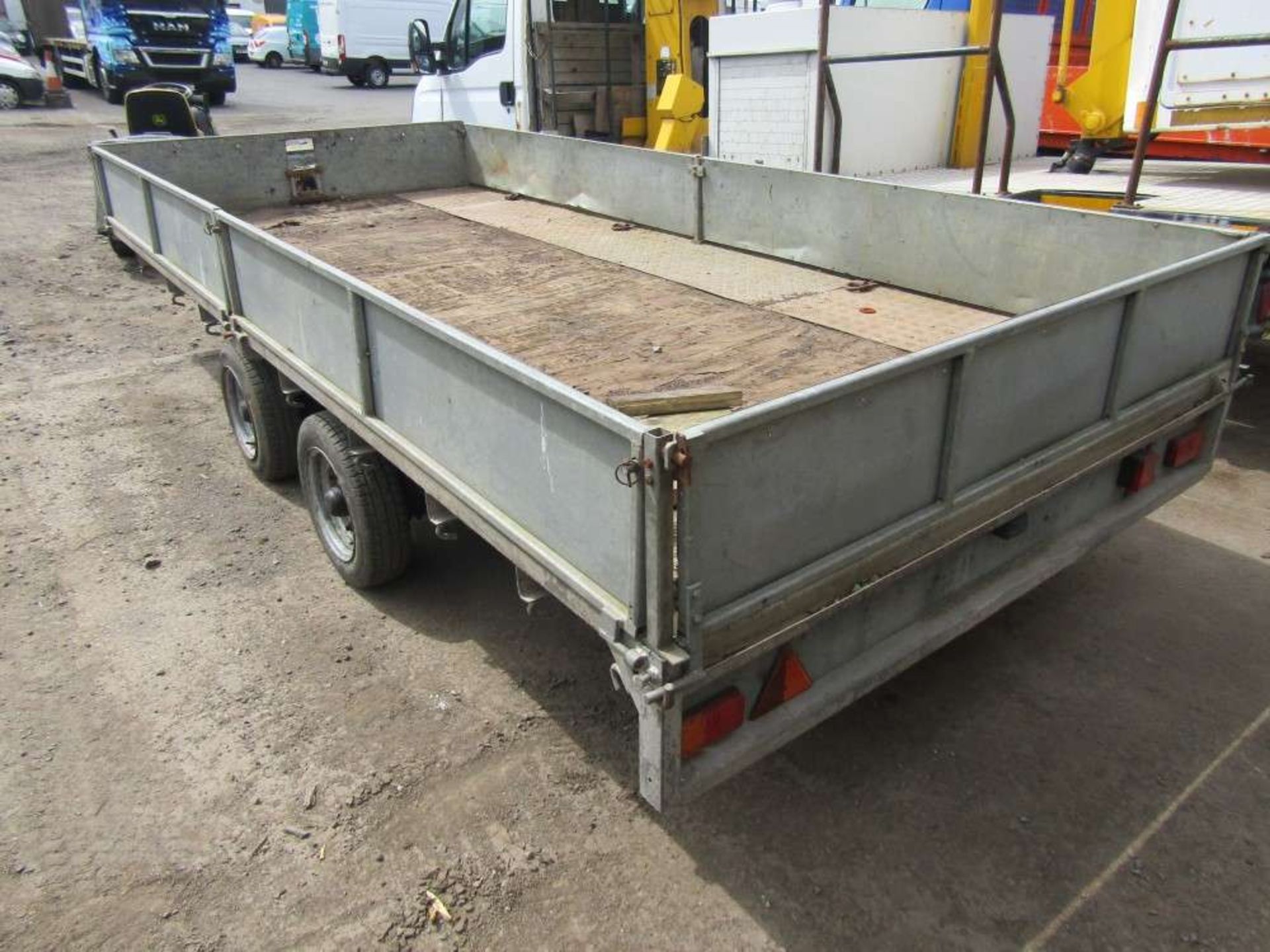 Ifor Williams 14ft Dropside Trailer - Image 3 of 5