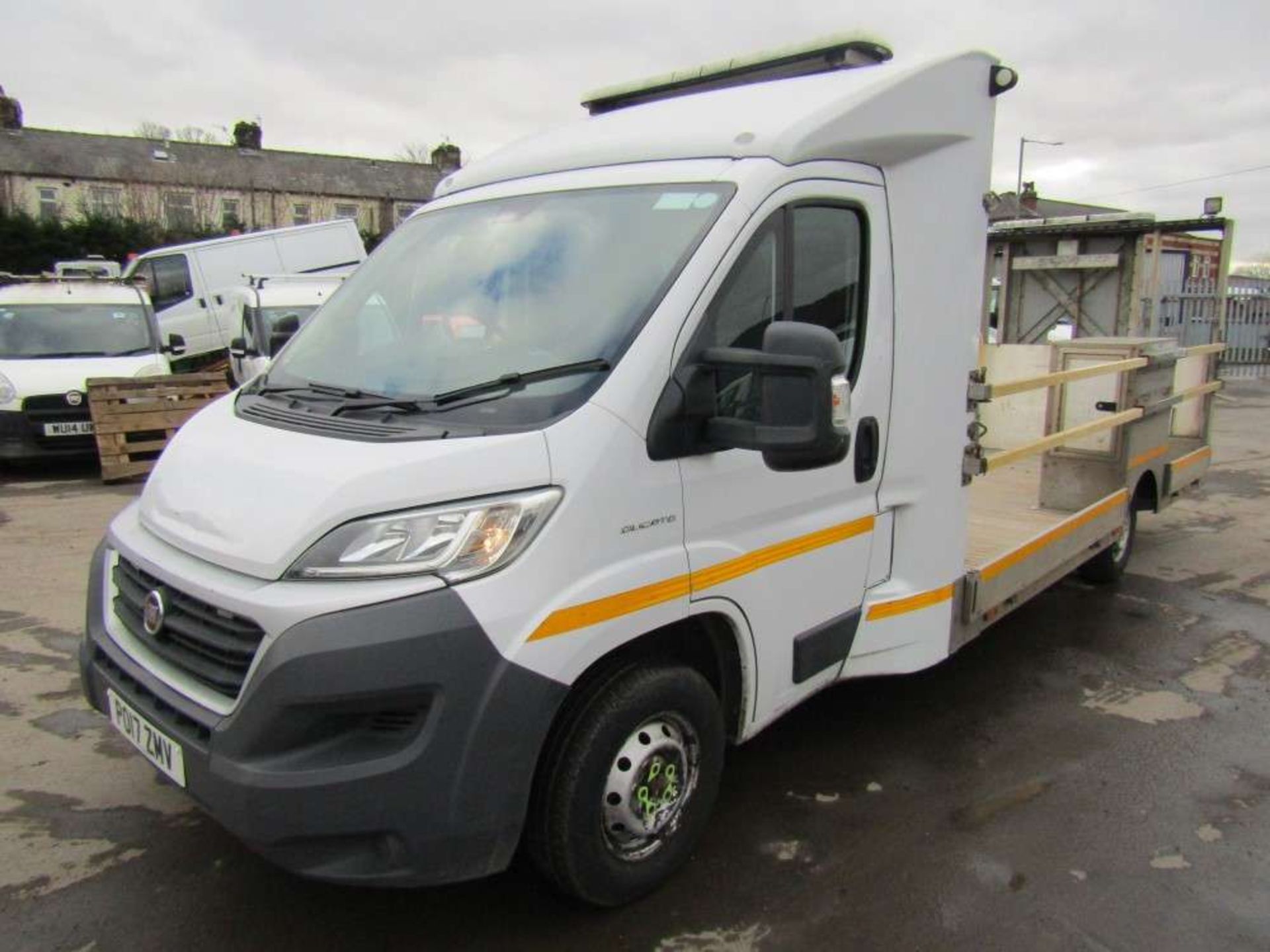 2017 17 reg Fiat Ducato 35 Multijet II S-A Dropside - Image 2 of 6