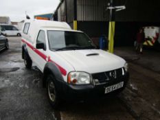 2004 54 reg Nissan D22 2.5 DI 4 x 4 Pickup (Direct Council)