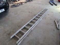 3m - 5m 2 Part Aluminium Ladder (Direct Hire Co)