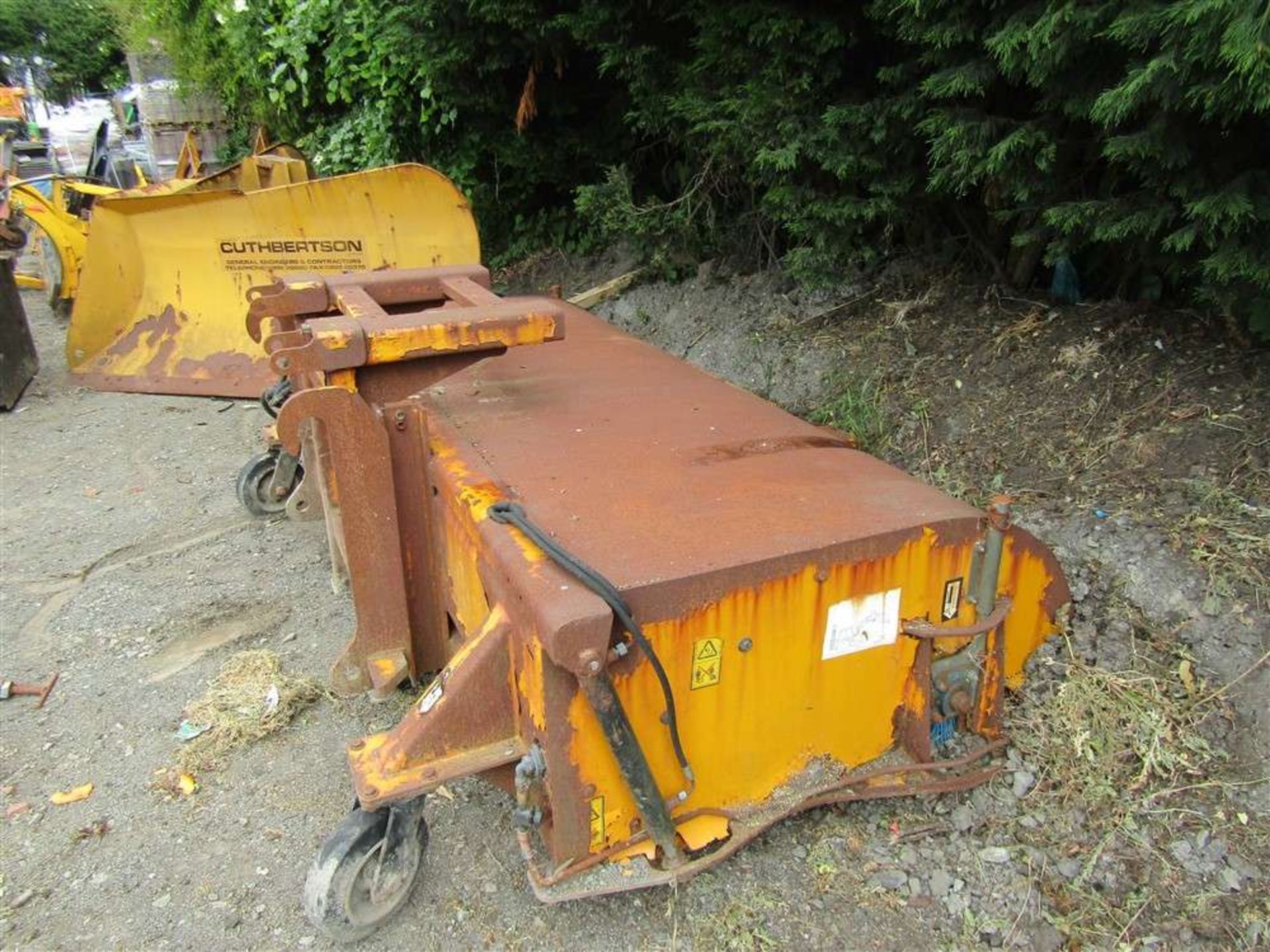 JCB Front Mounted Sweeper