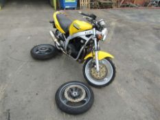 2001 51 reg Suzuki GS500K1 c/w Spare Wheels