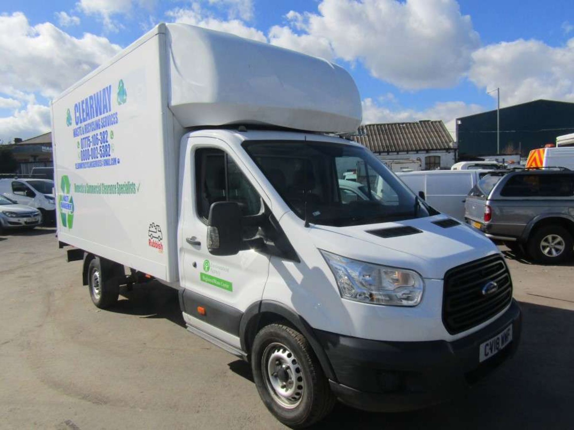 2018 18 reg Ford Transit 350 Luton LWB (On VCAR)