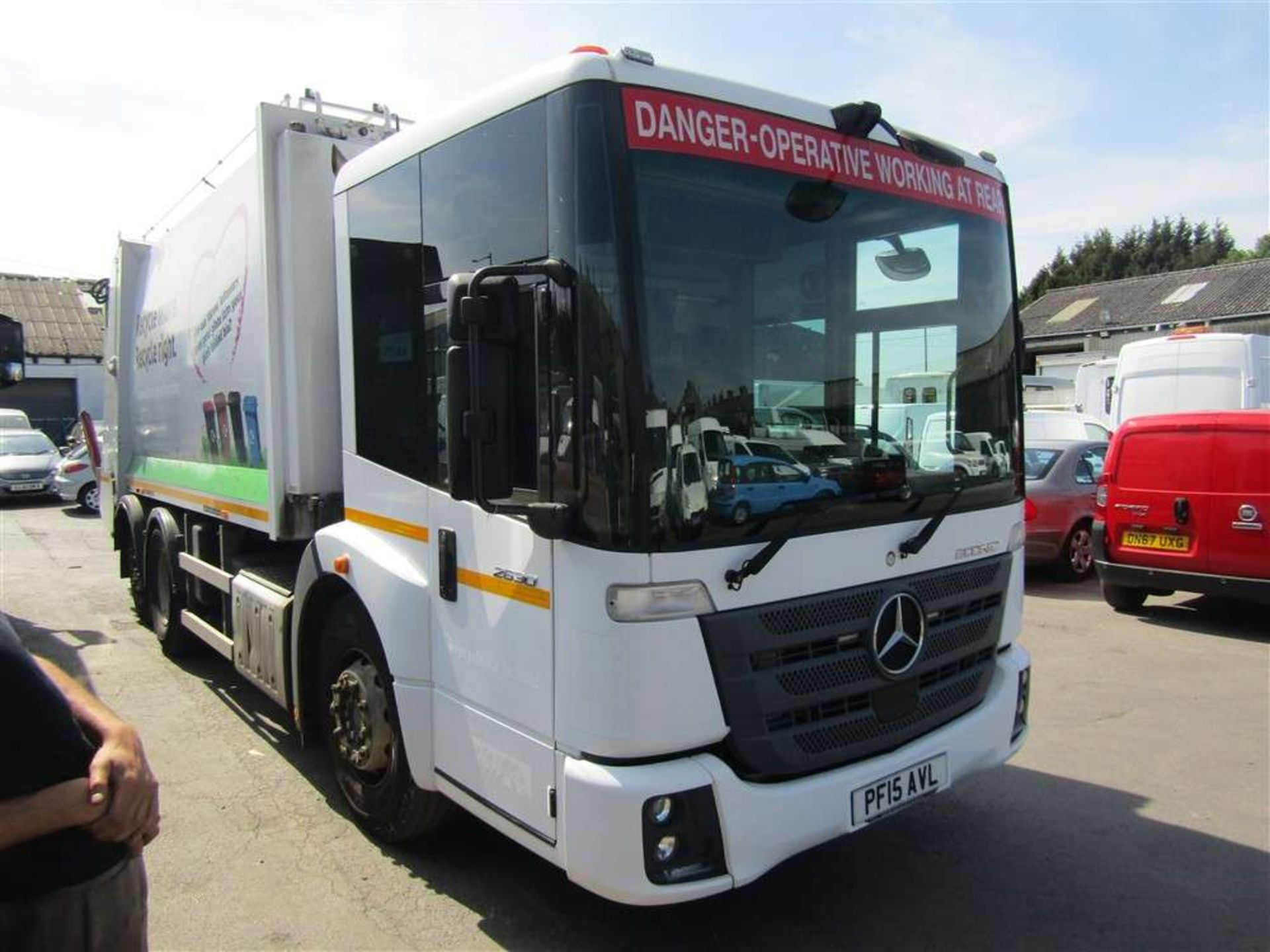 2015 15 reg Mercedes Econic 2630 Refuse Wagon (Direct Council)