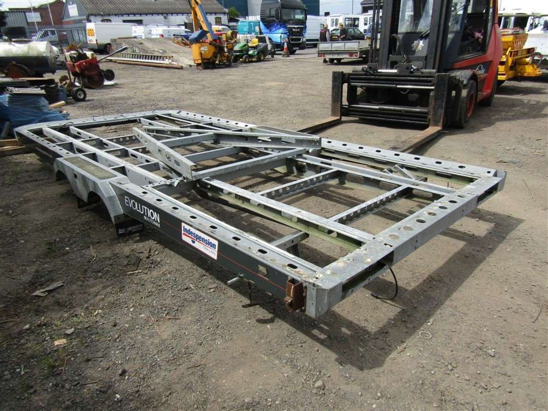 Indespension Car Trailer Chassis with A Frame (Stolen Recovered) - Image 3 of 4