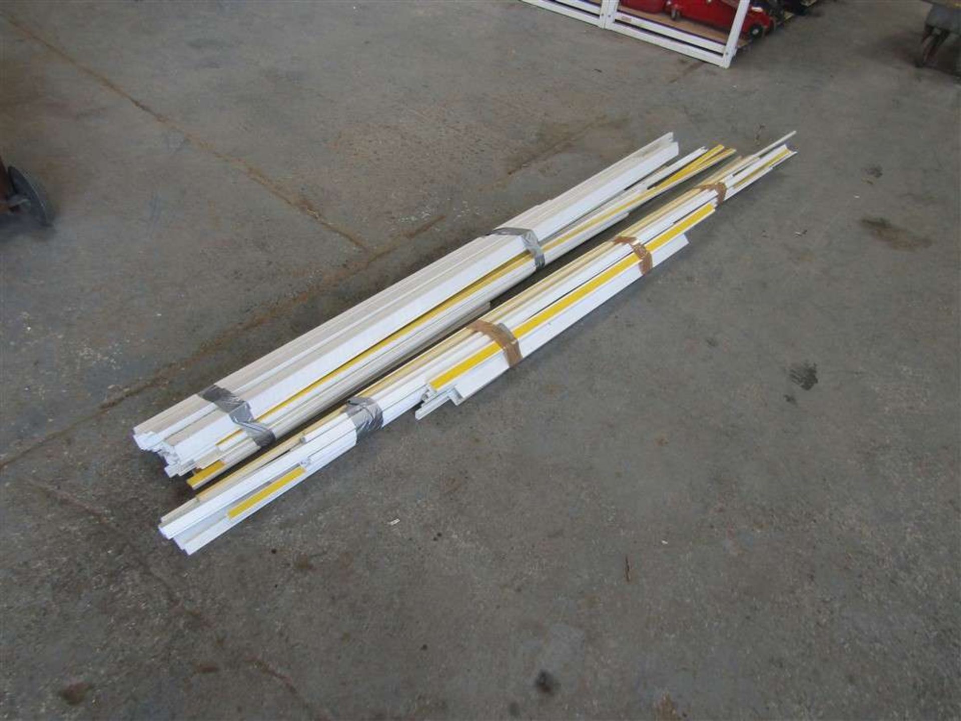 Large Qty of Plastic Electric Cable Trunking