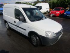 2011 11 reg Vauxhall Combo 2000 CDTI 16v (Direct United Utilities Water)