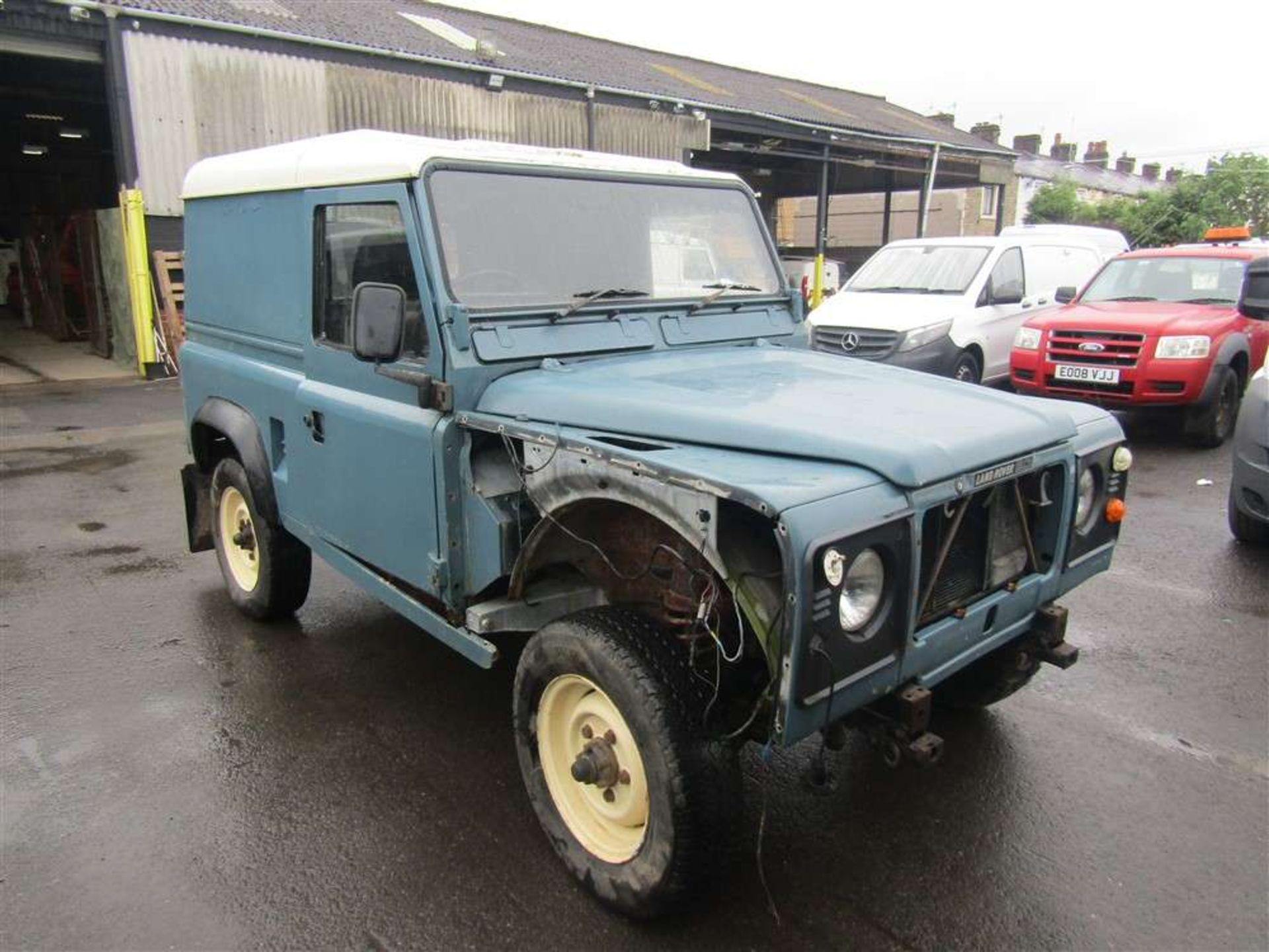 1986 D reg Land Rover 90 4C Reg (Unfinished Project)