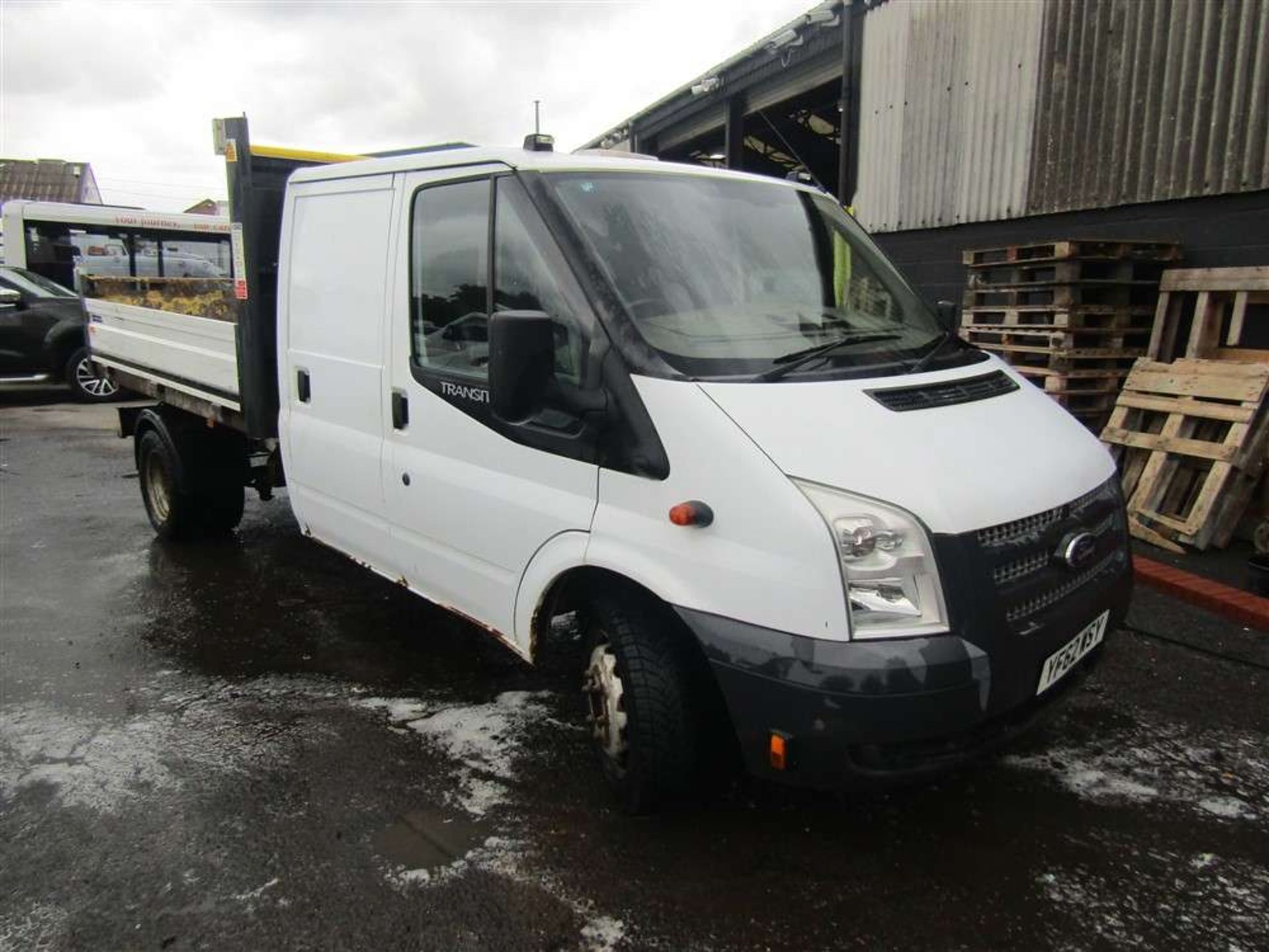 2012 62 Reg Ford Transit 125 T350 RWD Double Cab Tipper (Direct Council)