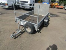 Ifor Williams P6E Single Axle Trailer c/w Ramp & Ladder Rack (Direct Council)