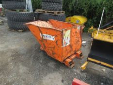 Site Forklift Skip